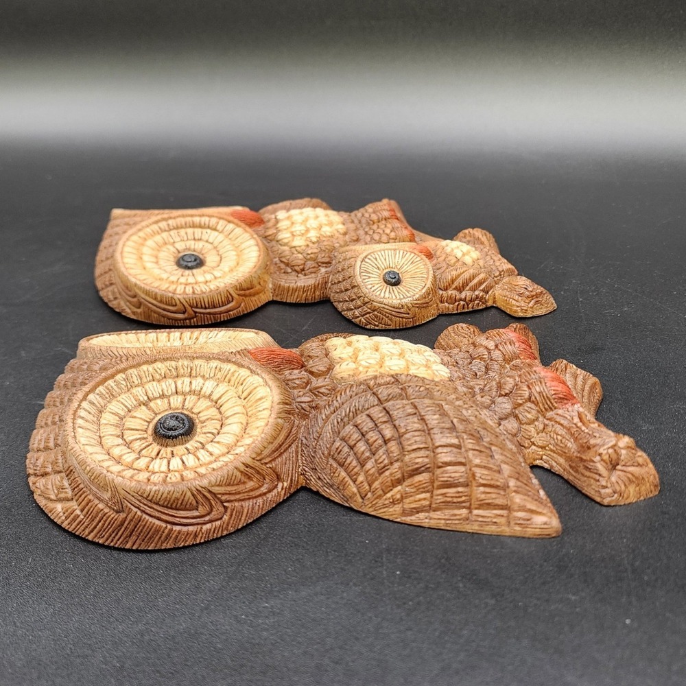 Vintage Foam Craft 1981 Brown Owl Wall Hanging Set Foam Retro MCM Cottagecore - Picture 7 of 11